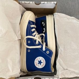 Worn once Converse Play COMME des GARCONS